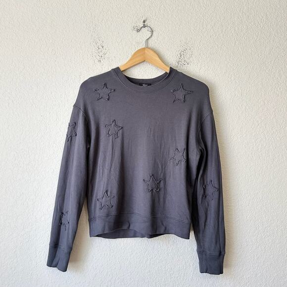 RAILS Ramona Sweatshirt Vintage Black Stars Pullover Performance Cozy - Picture 1 of 11